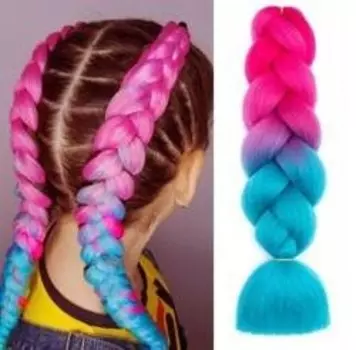 ECarla, Синтетические волосы Ombre WLS05