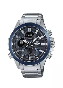 Ecb-30Db-1Adf стальные мужские наручные часы Casio, мультиколор