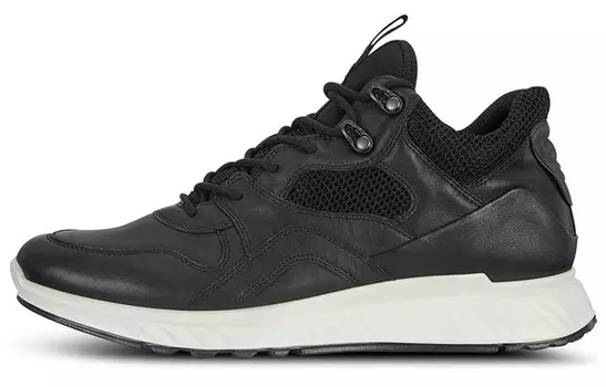 ecco St.1 Lifestyle Shoes Men Mid-top Black