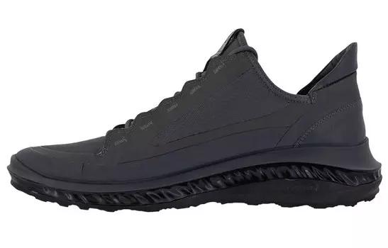 ecco St 360 Lifestyle Shoes Men Low-top Black/Gray