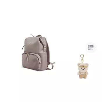 ECHOLAC Женский тканевый рюкзак серого/розового/черного/оранжевого/зеленого цвета