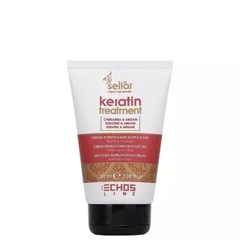 Echosline Seliar Реструктурирующий крем для разглаживания вьющихся волос и секущихся кончиков 100мл