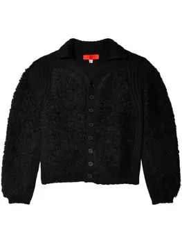 Eckhaus Latta кардиган Тедди, черный