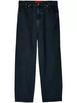 Eckhaus Latta мешковатые джинсы, синий