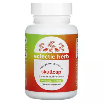 Eclectic Institute, сублимированный шлемник, 350 мг, 90 вегетарианских капсул