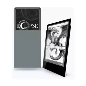 Eclipse Gloss — Дымчато-серый (100), Card Sleeves - Standard - Black & White (Ultra Pro)