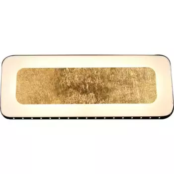 ECO-LIGHT Настенный светодиодный светильник «Solaris», источник света Светодиодный модуль | Постоянно встроенный светодиод, 3-ступенчатая регулировка яркости с помощью комнатного переключателя, цвет goldfb. Schwarz