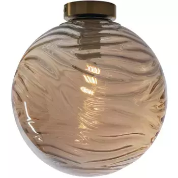 ECO-LIGHT подвесной светильник «Нереида», лампа E27 | Лампочки можно менять, стекло качественное, цвет champagnerfarben