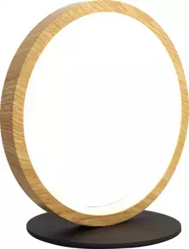 ECO-LIGHT Светодиодная настольная лампа "LED настольная лампа KASHIBA", 1 лампочка, источник света Светодиодная панель | Светодиод прочно интегрирован 20,00 см, Высота: 20,40 см., черный