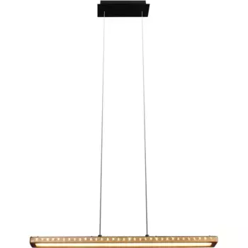 ECO-LIGHT Светодиодный подвесной светильник «Solaris», источник света Светодиодный модуль | Светодиод прочно интегрирован, черный