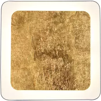 ECO-LIGHT Светодиодный потолочный светильник «Solaris», источник света Светодиодный модуль | Постоянно встроенный светодиод, 3-ступенчатая регулировка яркости с помощью комнатного переключателя, цвет goldfb. Schwarz