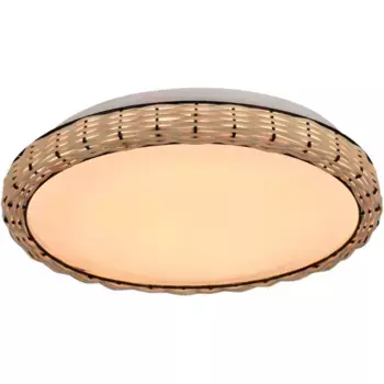 ECO-LIGHT Светодиодный потолочный светильник «Светодиодный потолочный светильник MAY, D.31cm», 1 лампочка, источник света Светодиодная панель | Светодиод прочно интегрирован, цвет holzfarben,schwarz