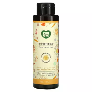 Eco Love, Кондиционер, для нормальных и сухих волос, морковь, тыква и батат, 500 мл (17,6 жидк. Унции)