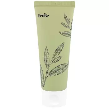 EcoBe Jeju Green Tea Foam Cleanser 100ml - Очищающая пенка для лица с натуральными ингредиентами Inna Marka