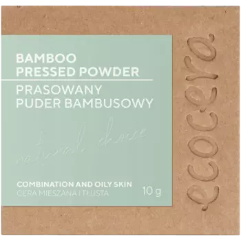Ecocera Bamboo прессованная бамбуковая пудра для лица, 10 г