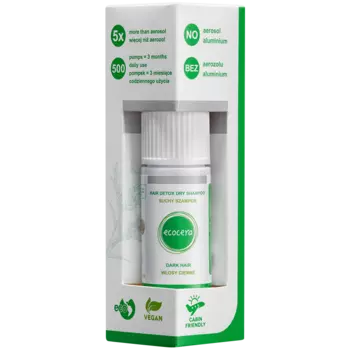 Ecocera Detox сухой шампунь для волос, 15 г