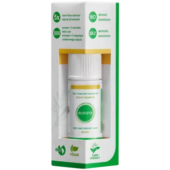 Ecocera Oily Hair сухой шампунь для волос, 15 г
