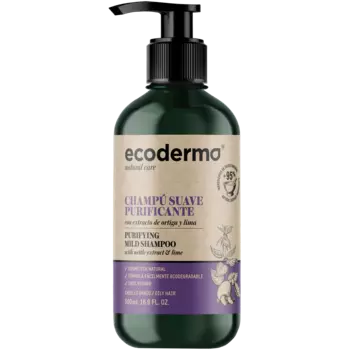 Ecoderma очищающий шампунь для волос, 500 мл
