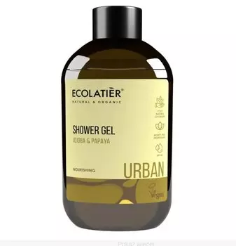 Ecolatier, Гель для душа, Жожоба и Папайя, 600 мл