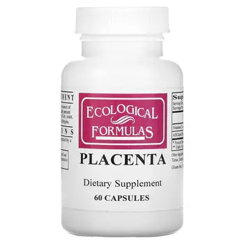 Ecological Formulas, плацента (лиофилизованная), 60 капсул