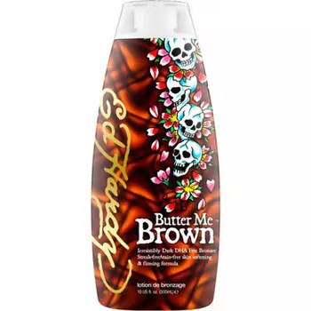 Ed Hardy Butter Me Brown Темный бронзатор без DHA 300 мл