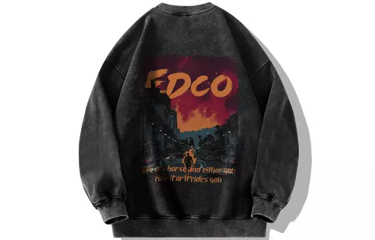 Edek Blakes Толстовка унисекс EDCO BREAK SILENCE, Синий