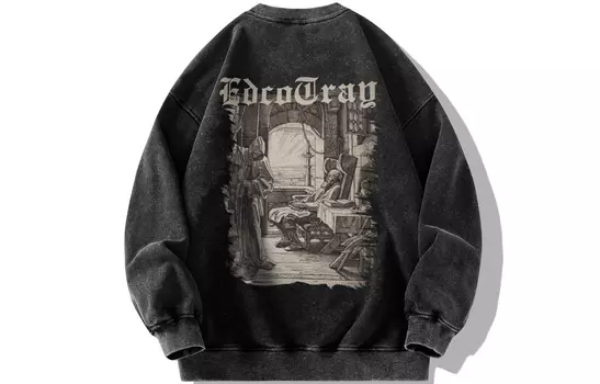 Edek Blakes Толстовка унисекс EDCO BREAK SILENCE, Серый