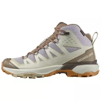 Edge Outdoor Performance Shoes Women's High-top Brownish Purple Salomon