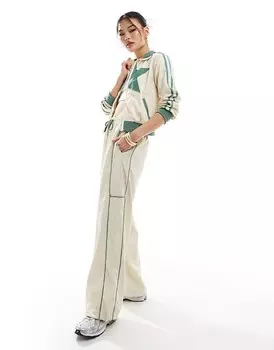 Edikted – Superstar – Брюки тренировочные из нейлона, комбинированная деталь