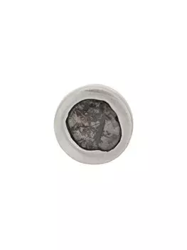 Единичная серьга-гвоздик с бриллиантами Parts of Four, серебряный