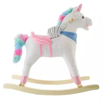 Единорог Лошадь-Качалка Двигается Звуки EuroBaby
