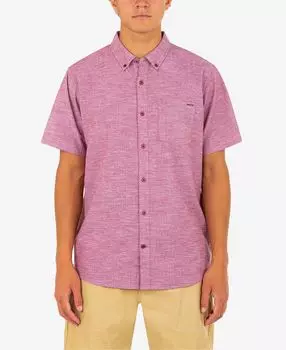 Единственная мужская эластичная рубашка на пуговицах Hurley, мульти