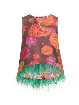 Edition 33 Топ La Scala с перьями La DoubleJ