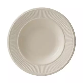 Edme Plain Суповая тарелка 23 см Wedgwood, бежевый