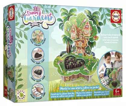 Educa, 3D модель Сад мечты - Дом на дереве