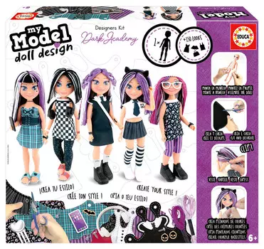 Educa, Одевание куклы - Темная Академия