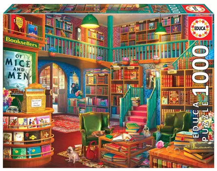 Educa, Пазл, Библиотека, 1000 шт.