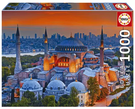Educa, Пазл, Голубая мечеть / Стамбул / Турция, 1000 шт.