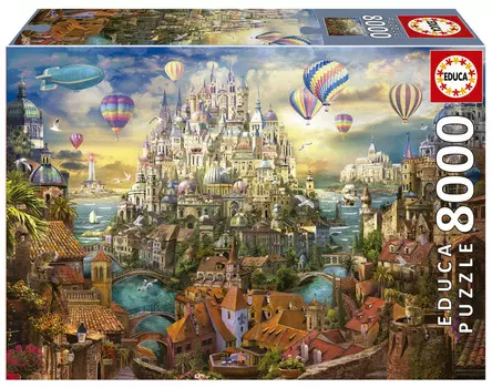 Educa, Пазл Город Мечты, 8000 шт.