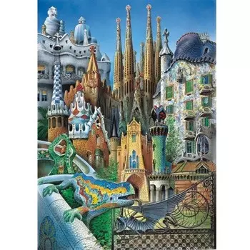 Educa, пазл, Коллаж, 1000 шт.