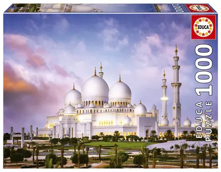 Educa, Пазл, Мечеть Шейха Зайда / Объединенные Арабские Эмираты, 1000 шт.