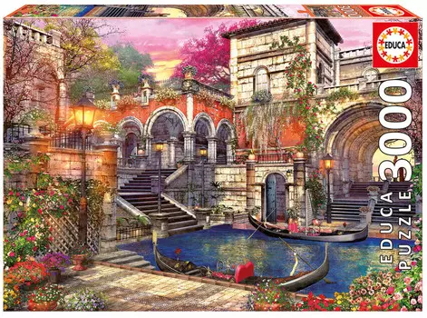 Educa, пазл "Венецианское ухаживание", 3000 шт.