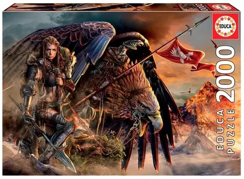 Educa, пазл, Воин и орел, 2000 шт.