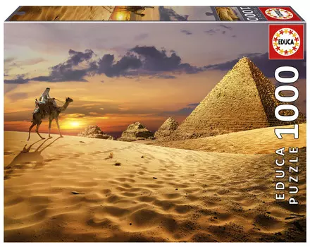 Educa, Пазл, Закат в пустыне, 1000 шт.