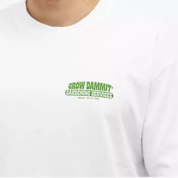 Edwin Футболка Gardening Services, белый