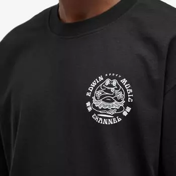 Edwin Футболка Music Channel, черный