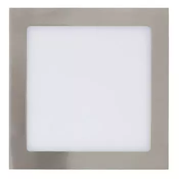 Eglo 31678 Fueva 1 LED встраиваемый светильник 22,5 x 22,5 см 2080 лм матовый никель, серебро