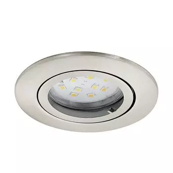 EGLO 31689 TEDO GU10 встраиваемый светлый матовый никель, серебро