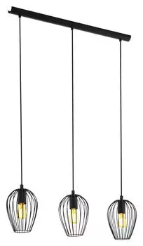 Eglo 49478 Newtown Vintage подвесной светильник стальной черный