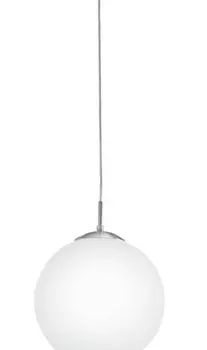 Eglo 85263 Подвесной светильник Rondo 30см белый матовый никель, серебро